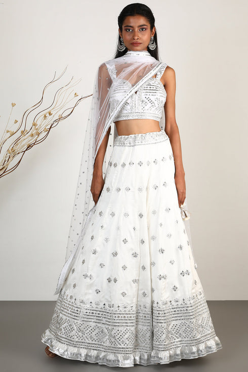 Chand Lehenga Set with Bustier